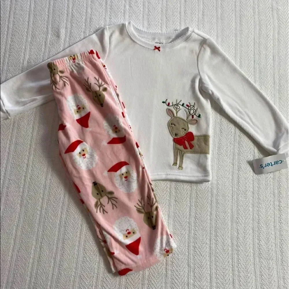CARTER’S Little Girl’s Soft Pajama Set